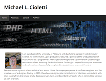 Tablet Screenshot of cioletti.com